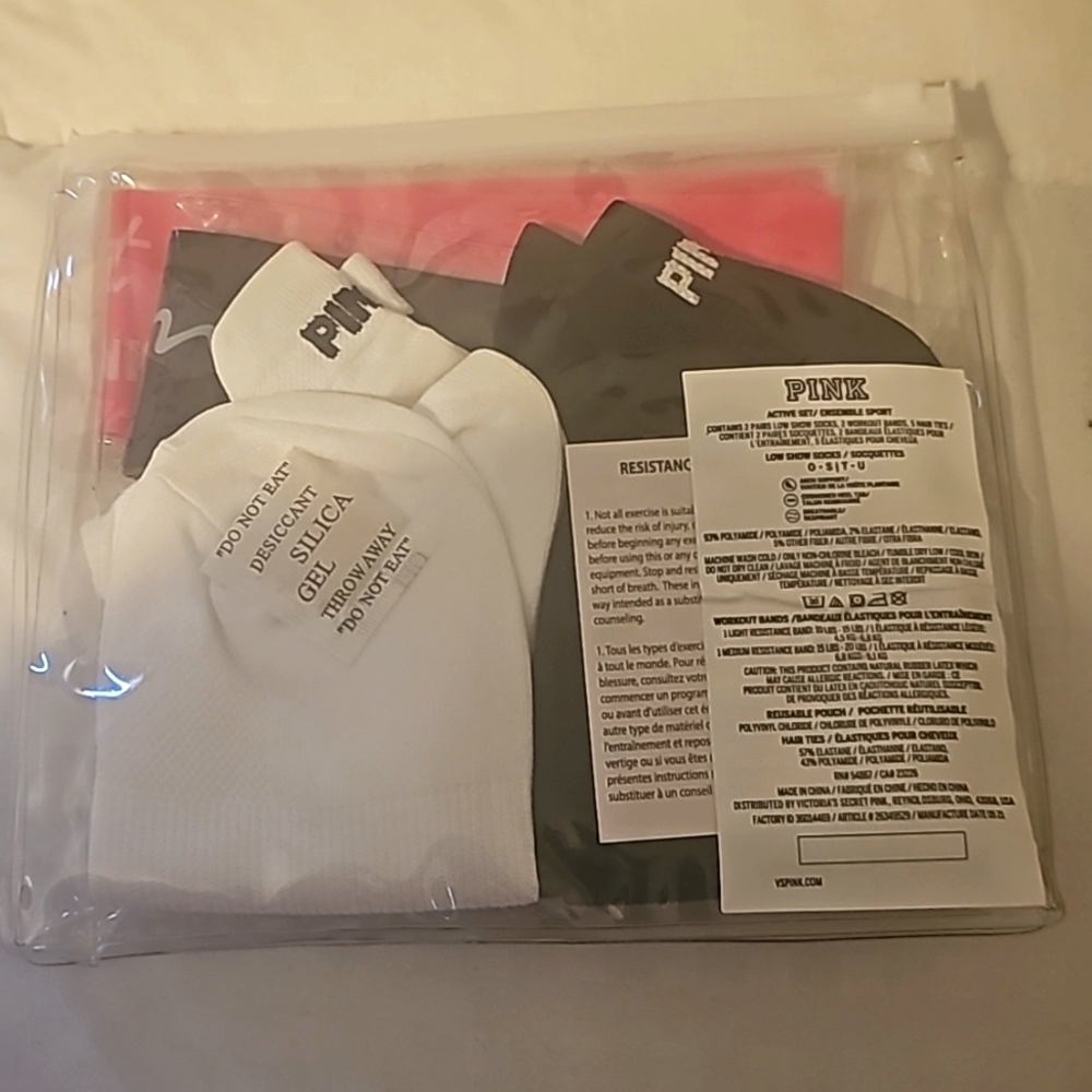 Pink active set brand new!!!!